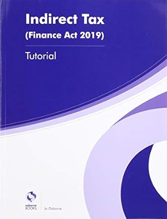 indirect tax tutorial 1st edition aubrey penning ,bob thomas 1911198424, 978-1911198420