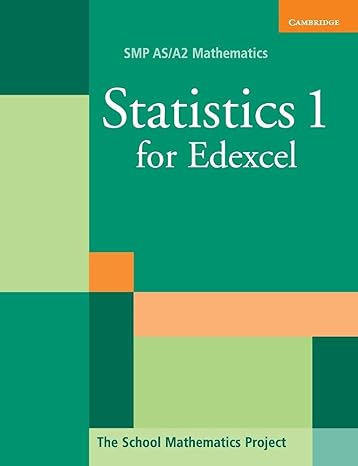 statistics 1 for edexcel 1st edition school matematics project 0521605350, 978-0521605359