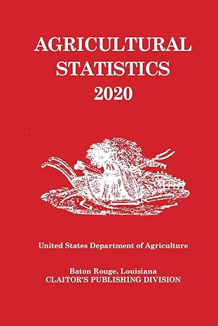agricultural statistics 2020 1st edition ngss 1598049585, 978-1598049589