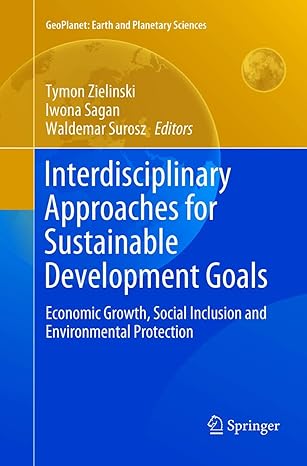 interdisciplinary approaches for sustainable development goals economic growth social inclusion and
