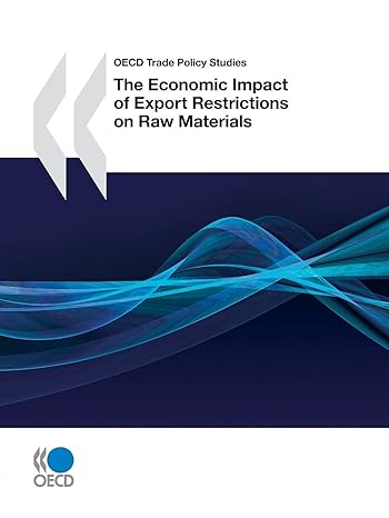 economic impact of export restrictions on raw materials 1st edition organization for economic cooperation and