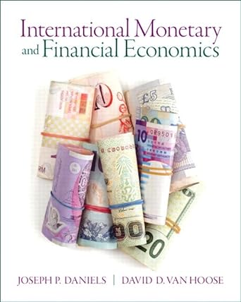 international monetary and financial economics 1st edition joseph daniels ,david vanhoose 0132461862,