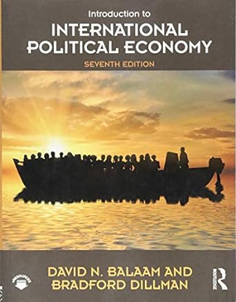 introduction to international political economy 7th edition david n balaam ,bradford dillman 1138206997,