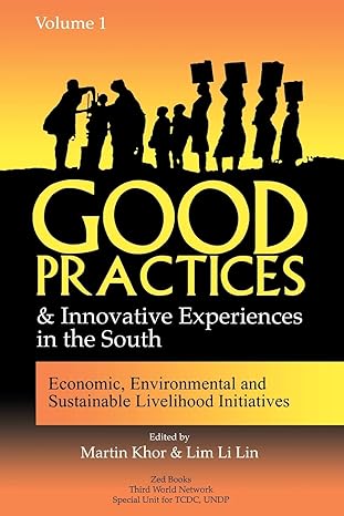good practices and innovative experiences in the south volume 1 economic environmental and sustainable