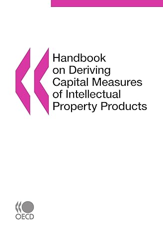 handbook on deriving capital measures of intellectual property products 1st edition oecd organisation for