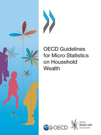 oecd guidelines for micro statistics on household wealth 1st edition oecd organisation for economic co