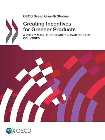 oecd green growth studies creating incentives for greener products a policy manual for eastern partnership  