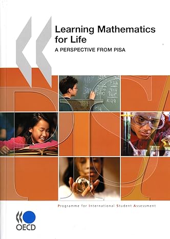 pisa learning mathematics for life a perspective from pisa 1st edition oecd organisation for economic co