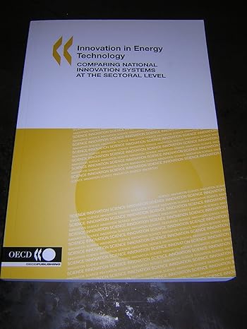 innovation in energy technology comparing national innovation systems at the sectoral level 1st edition oecd