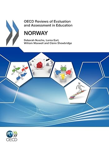 oecd reviews of evaluation and assessment in education norway 2011 1st edition organization for economic