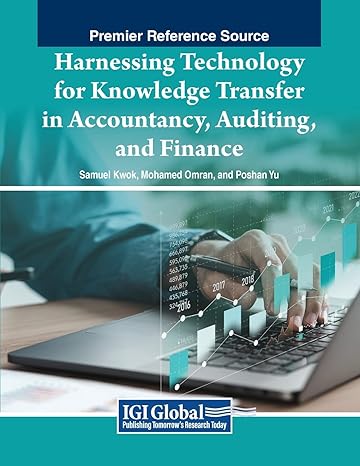 harnessing technology for knowledge transfer in accountancy auditing and finance 1st edition samuel kwok