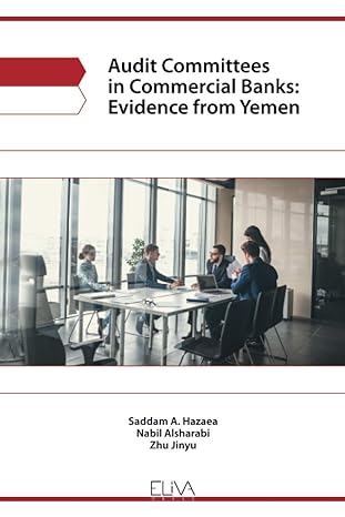 audit committees in commercial banks evidence from yemen 1st edition saddam a hazaea ,nabil al sharabi ,jinyu