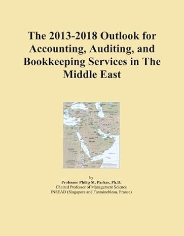 the 2013 2018 outlook for accounting auditing and bookkeeping services in the middle east 1st edition icon