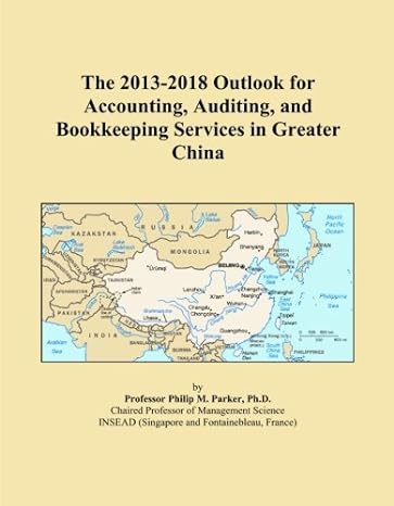 the 2013 2018 outlook for accounting auditing and bookkeeping services in greater china 1st edition icon