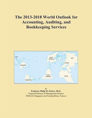 the 2013 2018 world outlook for accounting auditing and bookkeeping services 1st edition icon group