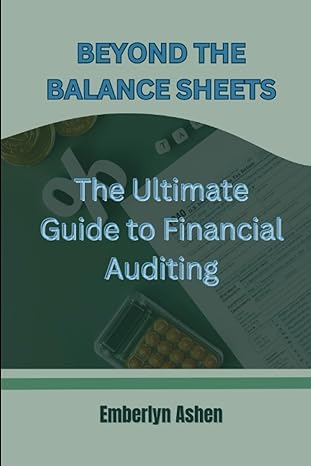 beyond the balance sheets the ultimate guide to financial auditing 1st edition emberlyn ashen b0c7jj9nlv,