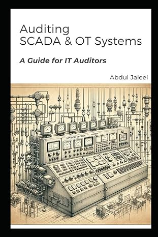 auditing scada and ot systems a guidance for it auditors 1st edition abdul jaleel b0cphzxxmy, 979-8870788241