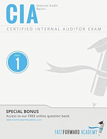 Cia Exam Review Course And Study Guide Part 1 Internal Audit Basics