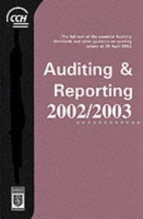 auditing and reporting 2002/2003 1st edition  1841402494, 978-1841402499