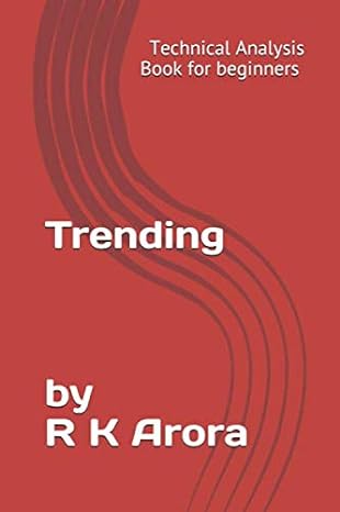 trending by r k arora technical analysis book for beginners 1st edition r k arora 1698819706, 978-1698819709