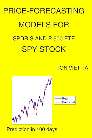 price forecasting models for spdr sandp 500 etf trust spy stock 1st edition ton viet ta b087sm5lh8,