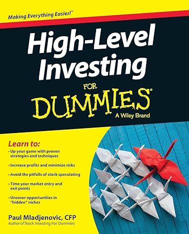 high level investing for dummies 1st edition paul mladjenovic 1119140811, 978-1119140818
