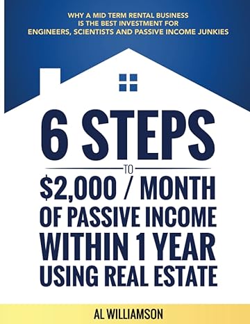 6 steps to $2 000/month of passive income within 1 year using real estate why a medium term rental business