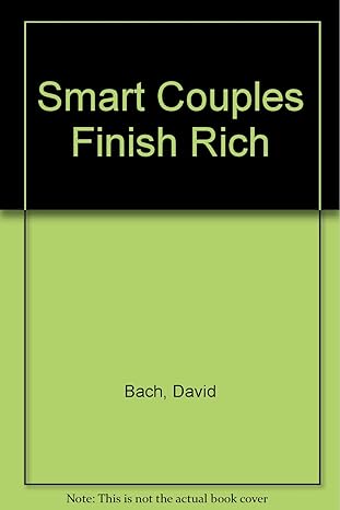 smart couples finish rich 1st edition david bach b009no6jk4