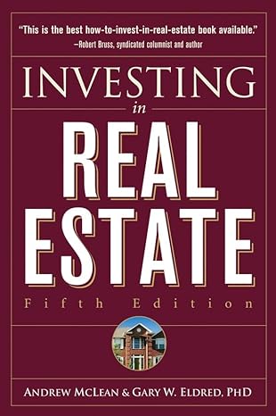 investing in real estate 5th edition paul mcgreevy ,gary w eldred 0471741205, 978-0471741206