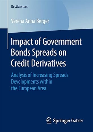 impact of government bonds spreads on credit derivatives analysis of increasing spreads developments within