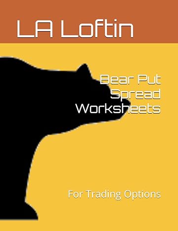 bear put spread worksheets for trading options 1st edition ms la loftin b0c2st61bv