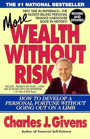 more wealth without risk original edition charles j givens 0671694030, 978-0671694036