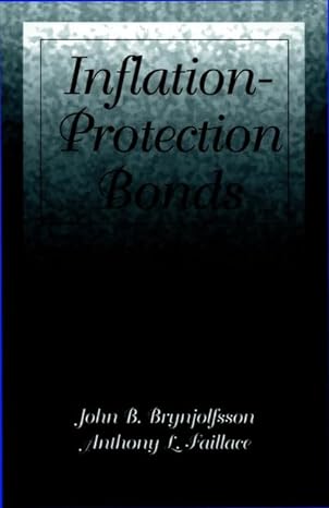 inflation protection bonds 1st edition john brynjolfsson 1883249228, 978-1883249229