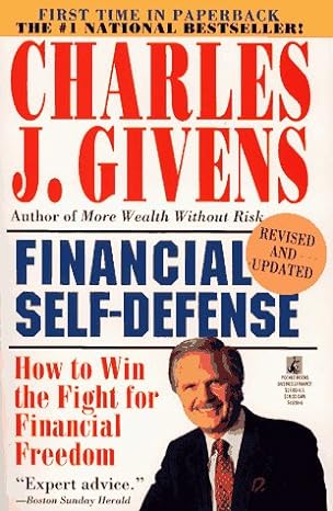 financial self defense revised, updated edition charles j givens 0671516906, 978-0671516901