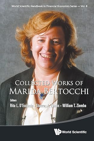 collected works of marida bertocchi 1st edition rita l d'ecclesia ,stavros a zenios ,william t ziemba