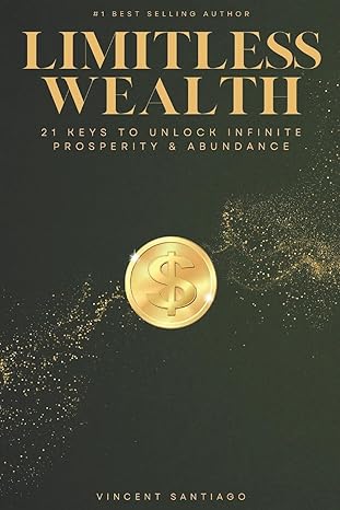 limitless wealth 21 keys to unlock infinite prosperity and abundance 1st edition vincent santiago 1508583730,