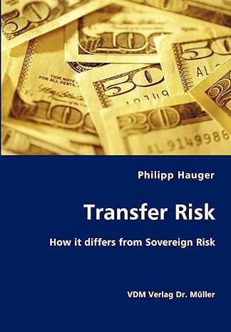 transfer risk 1st edition philipp hauger 3836411091, 978-3836411097