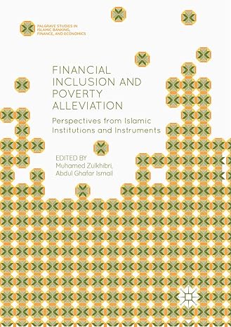 financial inclusion and poverty alleviation perspectives from islamic institutions and instruments 1st