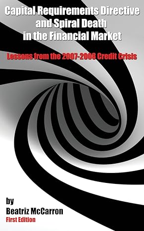 Capital Requirements Directive And Spiral Death In The Financial Market Lessons From The 2007 2008 Credit Crisis