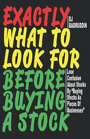 exactly what to look for before buying a stock lose confusion about stocks by buying stocks as pieces of