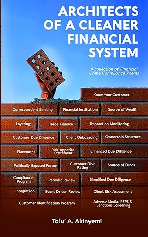 architects of a cleaner financial system 1st edition tolu' a akinyemi 1913636445, 978-1913636449