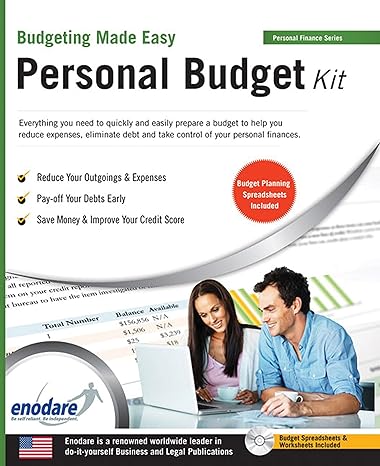 personal budget kit pap/cdr edition enodare 1906144494, 978-1906144494