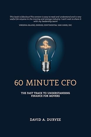 60 minute cfo the fast track to understanding finance for movers 3rd edition mr david a duryee 1548181951,
