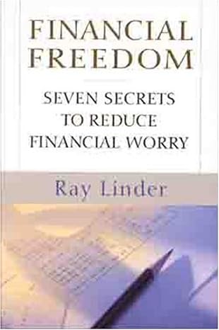 financial freedom seven secrets to reduce financial worry 1st edition raymond linder 0802481965,