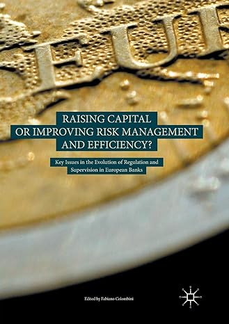 raising capital or improving risk management and efficiency key issues in the evolution of regulation and