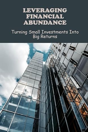 leveraging financial abundance turning small investments into big returns 1st edition maurita unterkofler
