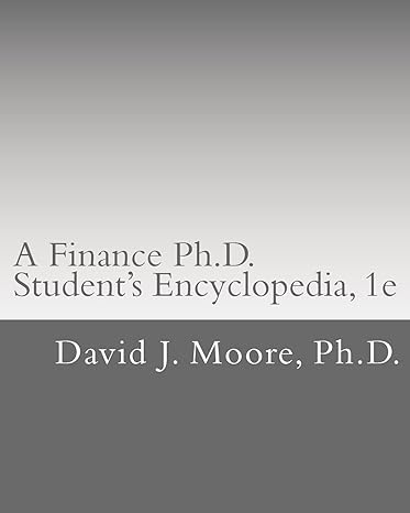 a finance ph d students encyclopedia 1st edition david j moore ph d 1493729861, 978-1493729869