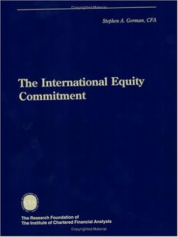 international equity commitment 1st edition stephen gorman 0943205441, 978-0943205441