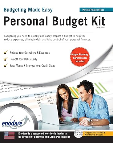 personal budget kit including financial software 2nd edition enodare 1906144982, 978-1906144982