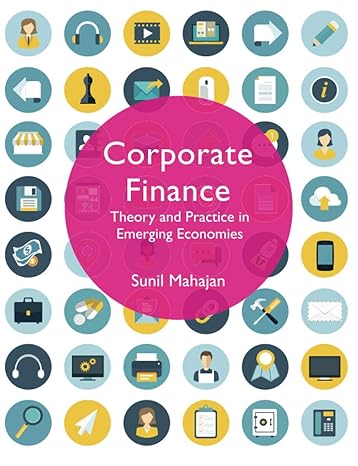 corporate finance 1st edition sunil mahajan 110873202x, 978-1108732024